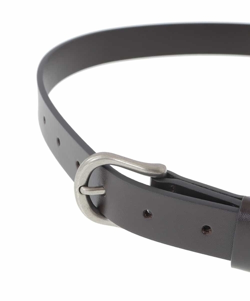 a.v.v（アーヴェヴェ）の「【本革】レザーベルト（ベルト・メンズ・ブラック/ブラウン・46）」の5枚目の写真