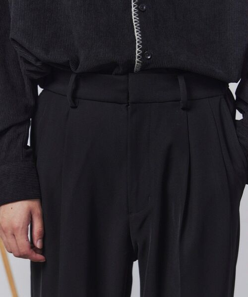 tk.TAKEO KIKUCHI（ティーケータケオキクチ）の「◆K’ Project by あゆた OTOKOMAEスラックス（その他パンツ・メンズ・ブラック/ダークブラウン/ブルー系その他・02/03）」の8枚目の写真