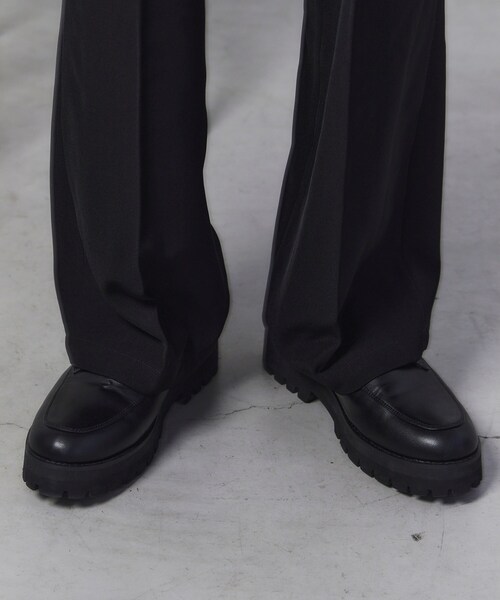 tk.TAKEO KIKUCHI（ティーケータケオキクチ）の「◆K’ Project by あゆた OTOKOMAEスラックス（その他パンツ・メンズ・ブラック/ダークブラウン/ブルー系その他・02/03）」の12枚目の写真