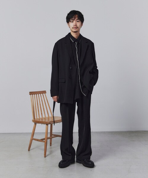 tk.TAKEO KIKUCHI（ティーケータケオキクチ）の「◆K’ Project by あゆた OTOKOMAEスラックス（その他パンツ・メンズ・ブラック/ダークブラウン/ブルー系その他・02/03）」の13枚目の写真