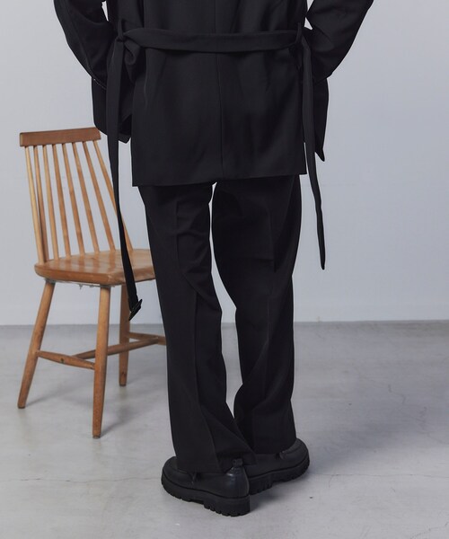 tk.TAKEO KIKUCHI（ティーケータケオキクチ）の「◆K’ Project by あゆた OTOKOMAEスラックス（その他パンツ・メンズ・ブラック/ダークブラウン/ブルー系その他・02/03）」の18枚目の写真