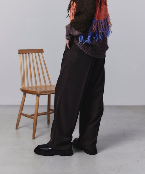 tk.TAKEO KIKUCHI（ティーケータケオキクチ）の「◆K’ Project by あゆた OTOKOMAEスラックス（その他パンツ・メンズ・ブラック/ダークブラウン/ブルー系その他・02/03）」の21枚目の写真