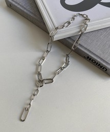 DouDou | Y字オーバルチェーンネックレス(ネックレス)