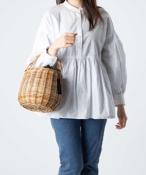 ザバグマティ　Bagmati かごバッグ　アラログ×レザー　美品 楽天市場】The Bagmati バグマティ アラログ コーチ レザー カゴ