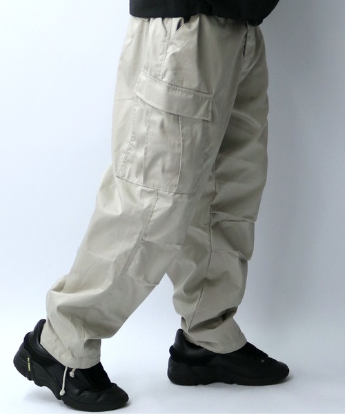 Starting Over（スターティングオーバー）の「TCツイルカーゴパンツ/セットアップ対応（カーゴパンツ・メンズ・カーキ/ブラック/ブラウン/オフホワイト・XL/L/M）」の15枚目の写真