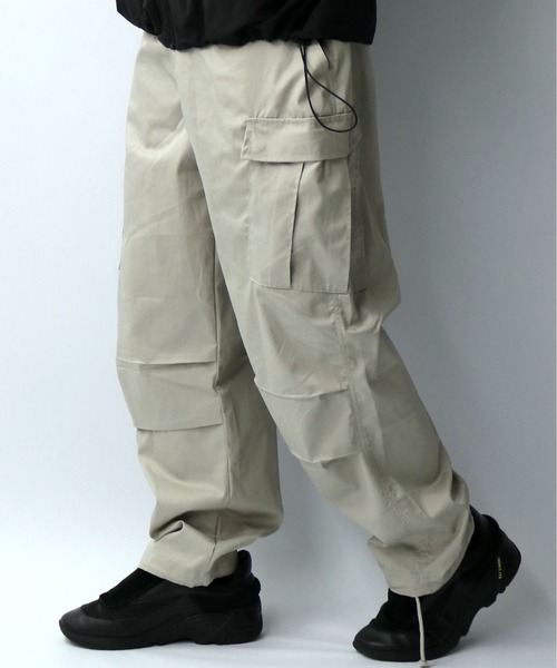 Starting Over（スターティングオーバー）の「TCツイルカーゴパンツ/セットアップ対応（カーゴパンツ・メンズ・カーキ/ブラック/ブラウン/オフホワイト・XL/L/M）」の17枚目の写真
