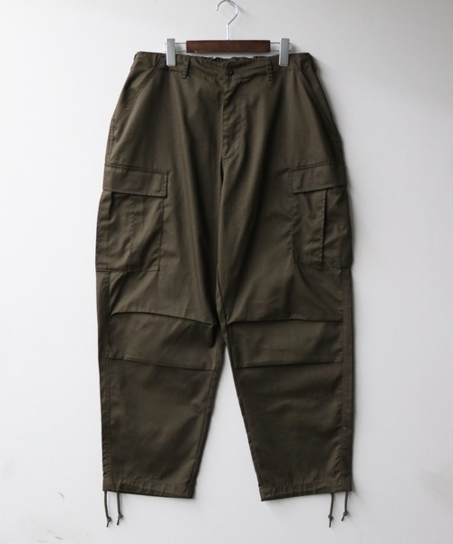Starting Over（スターティングオーバー）の「TCツイルカーゴパンツ/セットアップ対応（カーゴパンツ・メンズ・カーキ/ブラック/ブラウン/オフホワイト・XL/L/M）」の14枚目の写真