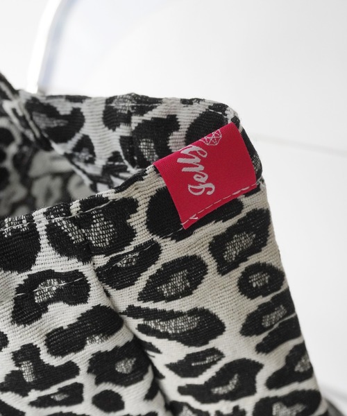 Port（ポート）の「【 Jelly moo / ジェリームー 】 ロゴ パッチワーク レオパード柄 トートバッグ（トートバッグ・レディース・ブラウン/ホワイト・FREE）」の4枚目の写真