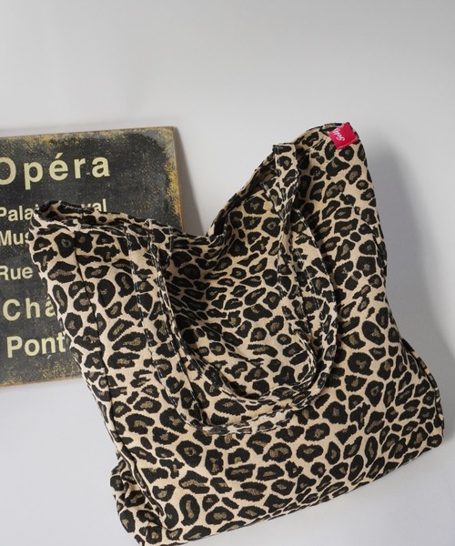 Port（ポート）の「【 Jelly moo / ジェリームー 】 ロゴ パッチワーク レオパード柄 トートバッグ（トートバッグ・レディース・ブラウン/ホワイト・FREE）」の20枚目の写真