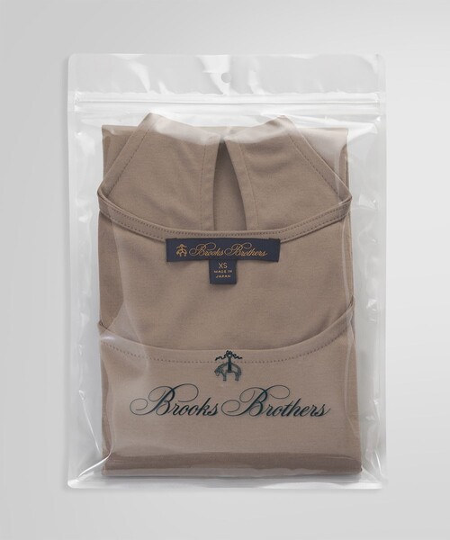BROOKS BROTHERS(ブルックスブラザーズ)の「コットン スクエアラウンドネック タンクトップ(タンクトップ・レディース・ネイビー/ベージュ/ブラック・MEDIUM/SMALL/X-SMALL)」の16枚目の写真