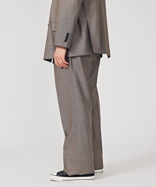 EDIFICE（エディフィス）の「【La.French】2タックパンツP (TOLLEGNO)（スラックス・メンズ・ブラウン・44/46/48）」の8枚目の写真