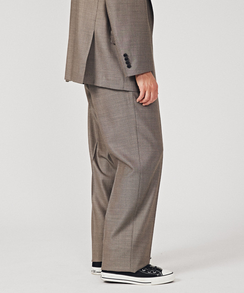 EDIFICE（エディフィス）の「【La.French】2タックパンツP (TOLLEGNO)（スラックス・メンズ・ブラウン・44/46/48）」の9枚目の写真