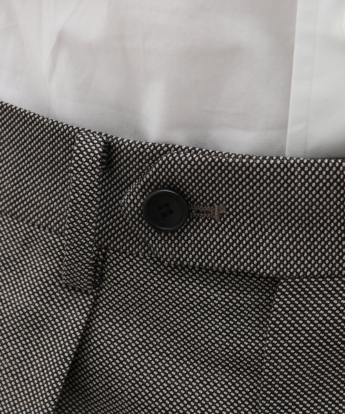 EDIFICE（エディフィス）の「【La.French】2タックパンツP (TOLLEGNO)（スラックス・メンズ・ブラウン・44/46/48）」の19枚目の写真