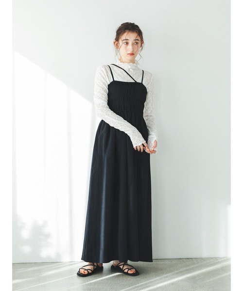 so4u（ソーフォーユー）の「レースハイネックトップス（Tシャツ/カットソー・レディース・オフホワイト・F）」の6枚目の写真
