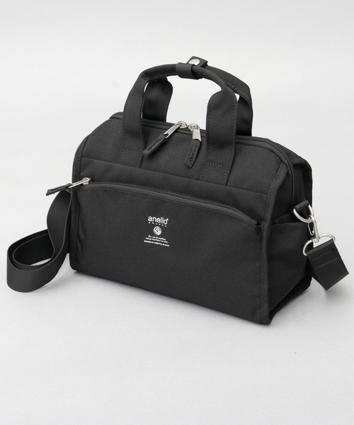 anello(アネロ)の「CABIN キャビン 撥水加工 10ポケット 2WAY ミニボストン ショルダーバッグ(ショルダーバッグ・レディース・スミクロ/ブラック/グレイッシュベージュ・FREE)」の20枚目の写真