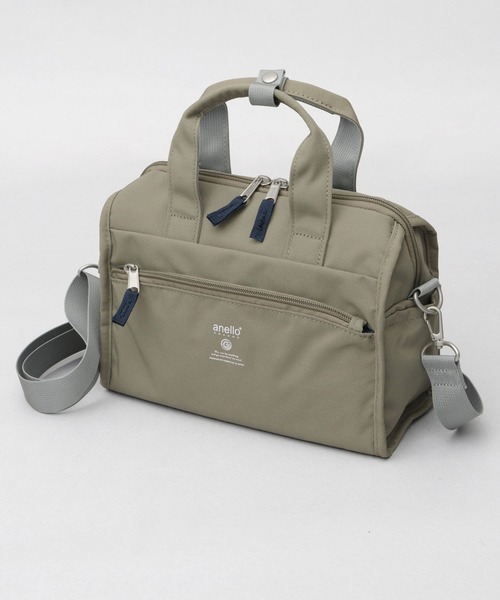 anello(アネロ)の「CABIN キャビン 撥水加工 10ポケット 2WAY ミニボストン ショルダーバッグ(ショルダーバッグ・レディース・スミクロ/ブラック/グレイッシュベージュ・FREE)」の22枚目の写真