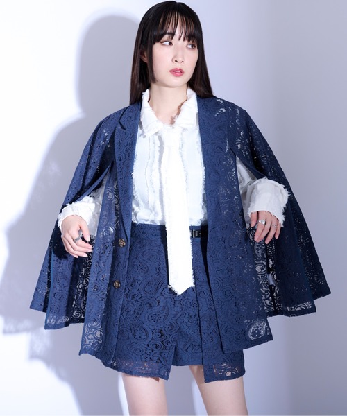Ellno Loset ジャケット テーラードジャケット 2WAYコード