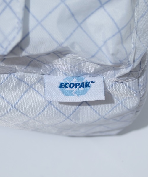 F/CE. (エフシーイー)の「F/CE. ECOPAK DRAWSTRING / エフシーイー エコパック ドローストリング(ボディバッグ/ウエストポーチ・メンズ・ブラック/ホワイト・FREE)」の13枚目の写真