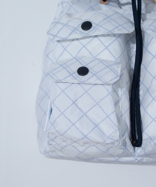 F/CE. (エフシーイー)の「F/CE. ECOPAK DRAWSTRING / エフシーイー エコパック ドローストリング(ボディバッグ/ウエストポーチ・メンズ・ブラック/ホワイト・FREE)」の21枚目の写真