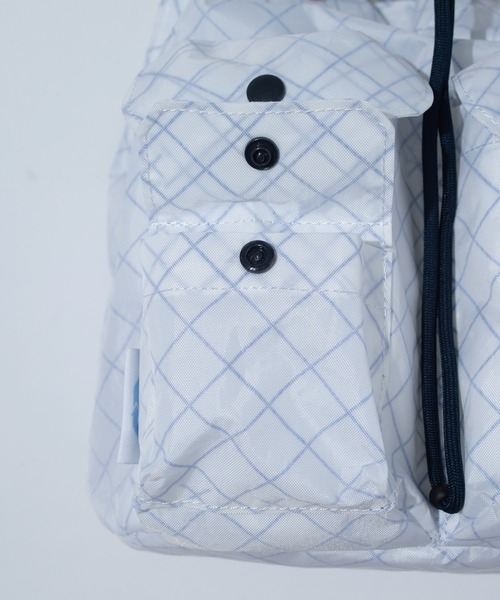 F/CE. (エフシーイー)の「F/CE. ECOPAK DRAWSTRING / エフシーイー エコパック ドローストリング(ボディバッグ/ウエストポーチ・メンズ・ブラック/ホワイト・FREE)」の22枚目の写真