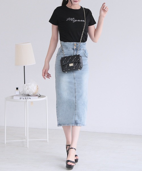 Julia Boutique（ジュリアブティック）の「厚底ストラップサンダル/24105（サンダル・レディース・ブラック/ピンクベージュ・36/39/38/37）」の7枚目の写真