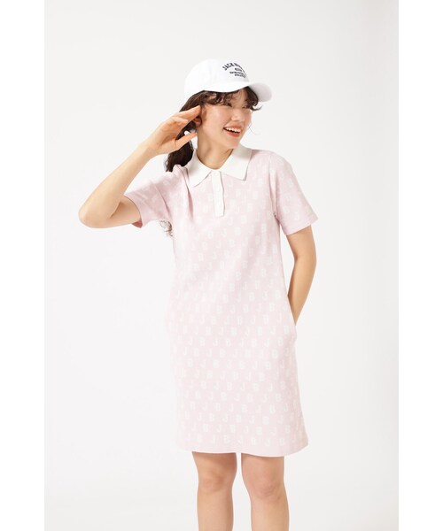 【美品】JACK BUNNY ワンピース Jack Bunny!!（ジャックバニー）の「【Jack Bunny!!】DRY MIX ECO総柄