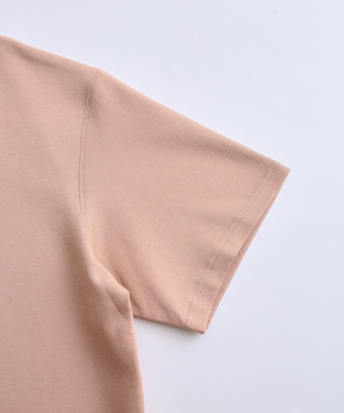 ADAM ET ROPE'(アダムエロペ)の「【WEB限定】ハーフジップ ルーズシルエット プルオーバー / ユニセックス(Tシャツ/カットソー・メンズ・ブラック/チャコールグレー/ベージュ系その他・L/M/S)」の8枚目の写真
