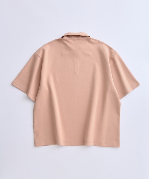 ADAM ET ROPE'(アダムエロペ)の「【WEB限定】ハーフジップ ルーズシルエット プルオーバー / ユニセックス(Tシャツ/カットソー・メンズ・ブラック/チャコールグレー/ベージュ系その他・L/M/S)」の12枚目の写真