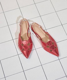 THE YOn | スリングバックニュアンスフラットミュール(サンダル)