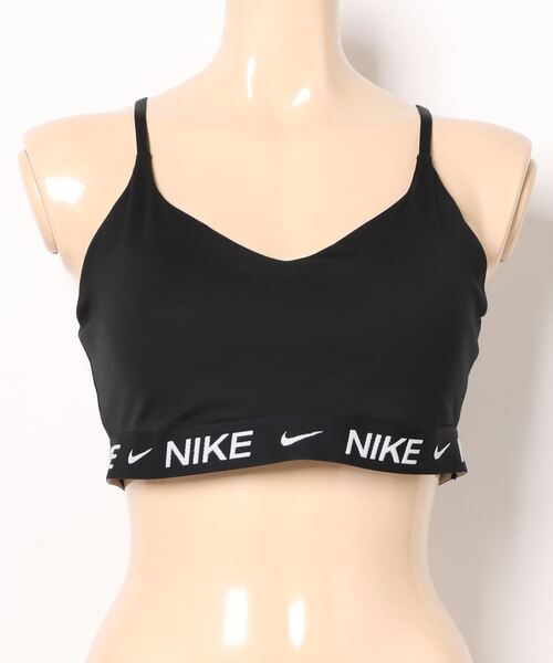 NIKE（ナイキ）の「《NIKEアパレル》WS DF LGT SPT ｲﾝﾃﾞｨ ﾌﾞﾗ（スポーツブラ・レディース・ホワイト/パープル系その他/ブラック/その他/ネイビー/パープル系その他2/ブラック×ホワイト/グリーン系/ブラウン系その他/パープル系その他3/オレンジ/グレー系その他/レッド系その他/ダークネイビー/グリーン系その他/レッド系その他3/レッド系その他2/パープル系その他4/レモンイエロー/ピンク系その他・XS/S/M/L/XL）」の3枚目の写真