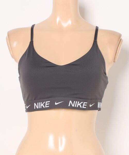 NIKE（ナイキ）の「《NIKEアパレル》WS DF LGT SPT ｲﾝﾃﾞｨ ﾌﾞﾗ（スポーツブラ・レディース・ホワイト/パープル系その他/ブラック/その他/ネイビー/パープル系その他2/ブラック×ホワイト/グリーン系/ブラウン系その他/パープル系その他3/オレンジ/グレー系その他/レッド系その他/ダークネイビー/グリーン系その他/レッド系その他3/レッド系その他2/パープル系その他4/レモンイエロー/ピンク系その他・XS/S/M/L/XL）」の4枚目の写真