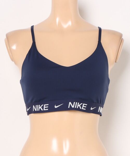 NIKE（ナイキ）の「《NIKEアパレル》WS DF LGT SPT ｲﾝﾃﾞｨ ﾌﾞﾗ（スポーツブラ・レディース・ホワイト/パープル系その他/ブラック/その他/ネイビー/パープル系その他2/ブラック×ホワイト/グリーン系/ブラウン系その他/パープル系その他3/オレンジ/グレー系その他/レッド系その他/ダークネイビー/グリーン系その他/レッド系その他3/レッド系その他2/パープル系その他4/レモンイエロー/ピンク系その他・XS/S/M/L/XL）」の9枚目の写真