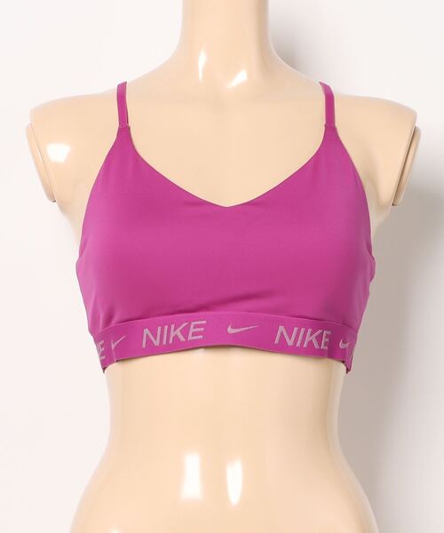 NIKE（ナイキ）の「《NIKEアパレル》WS DF LGT SPT ｲﾝﾃﾞｨ ﾌﾞﾗ（スポーツブラ・レディース・ホワイト/パープル系その他/ブラック/その他/ネイビー/パープル系その他2/ブラック×ホワイト/グリーン系/ブラウン系その他/パープル系その他3/オレンジ/グレー系その他/レッド系その他/ダークネイビー/グリーン系その他/レッド系その他3/レッド系その他2/パープル系その他4/レモンイエロー/ピンク系その他・XS/S/M/L/XL）」の11枚目の写真