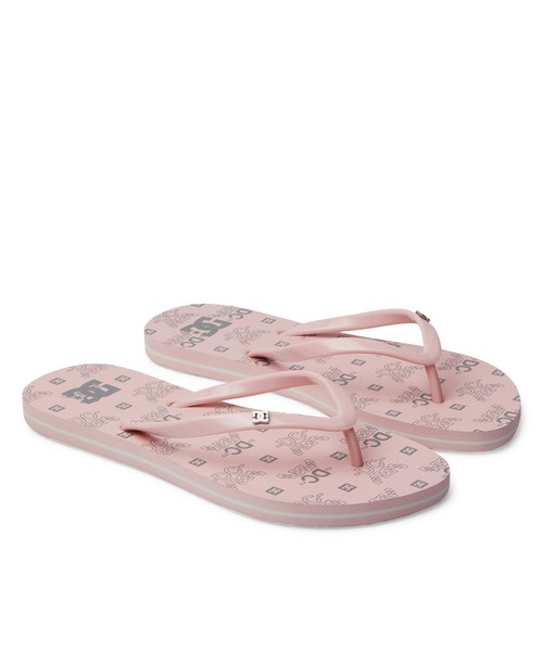 DC SHOES（ディーシーシューズ）の「Ws SPRAY SE/DCビーサン(ビーチサンダル)（サンダル・レディース・ブラック系その他/ブラック×ピンク・22cm/23cm/24cm/25cm）」の2枚目の写真