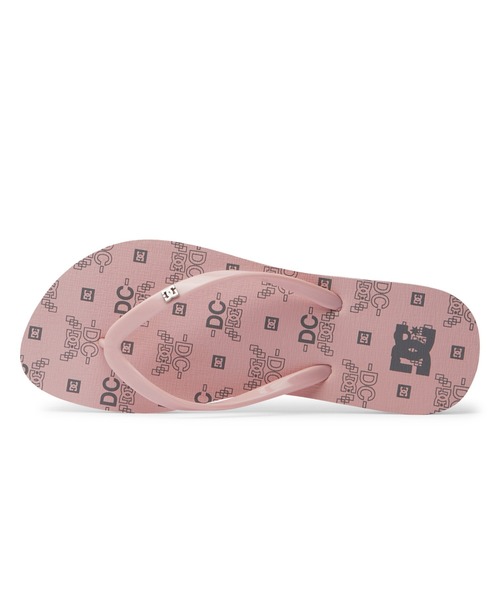 DC SHOES（ディーシーシューズ）の「Ws SPRAY SE/DCビーサン(ビーチサンダル)（サンダル・レディース・ブラック系その他/ブラック×ピンク・22cm/23cm/24cm/25cm）」の8枚目の写真