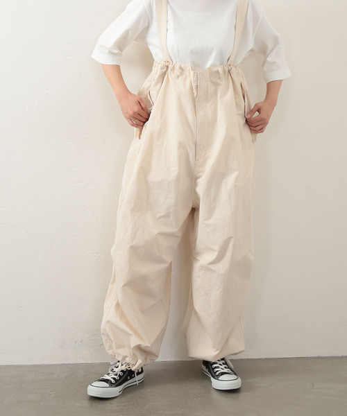 ジャーナルラックスのリネンサロペット luxe】一枚で様になる 