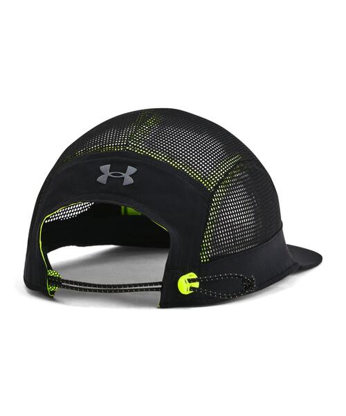UNDER ARMOUR(アンダーアーマー)の「UAアイソチル ローンチ キャンパーキャップ(ランニング/メンズ)(キャップ・メンズ・ブラック・ONESIZE)」の3枚目の写真