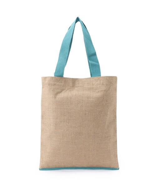 SHOO・LA・RUE(シューラルー)の「◆タテナガジュートトートバッグ(トートバッグ・レディース・ブラック/ブルーグリーン/オレンジ・00)」の18枚目の写真