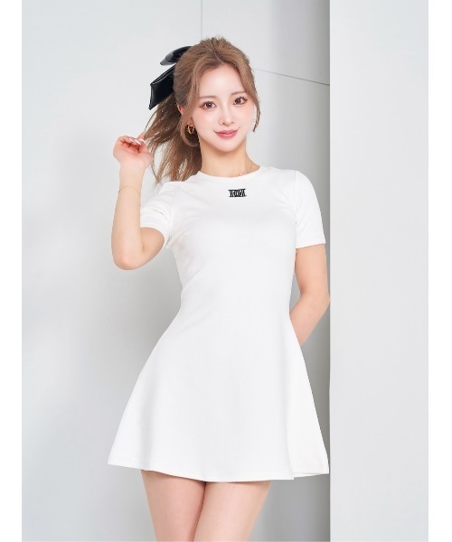 ロゴカットミニワンピース（ワンピース）｜Darich（ダーリッチ）の