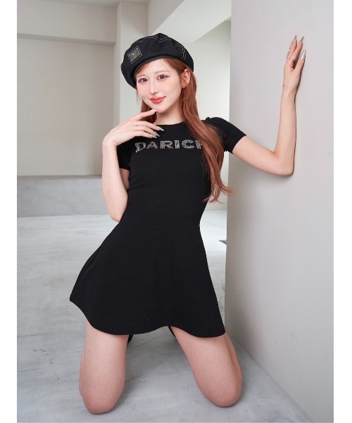 ロゴカットミニワンピース（ワンピース）｜Darich（ダーリッチ）の