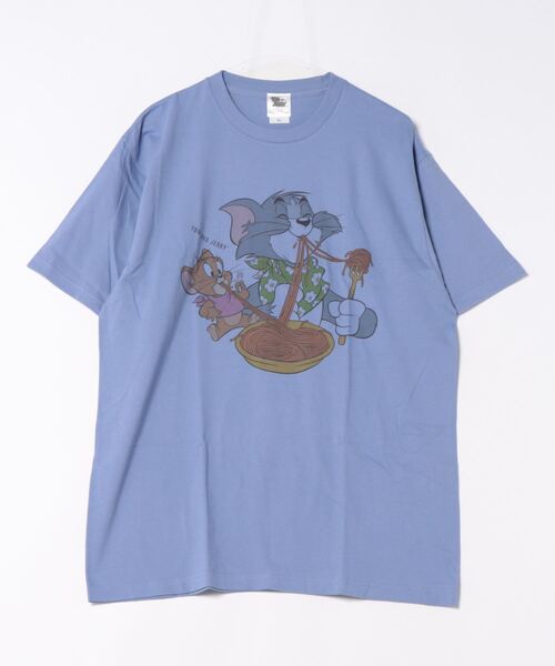 Tom&Jerry(トムアンドジェリー)の「【 Tom & Jerry 】 トム&ジェリー Tシャツ 24S4(Tシャツ/カットソー・レディース・その他4/その他1/その他2/その他3・LARGE/X-LARGE)」の1枚目の写真