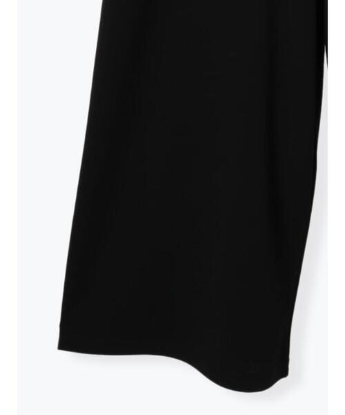 Samansa Mos2 blue（サマンサモスモスブルー）の「肩フリルサロペット（サロペット/オーバーオール・レディース・ライトベージュ/ブラック/チャコールグレー・F）」の9枚目の写真