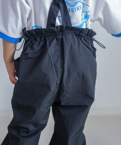 CIAOPANIC TYPY(チャオパニックティピー)の「■【KIDS】ナイロンカーゴサロペット(サロペット/オーバーオール・キッズ・ブラック/カーキ/ピンク・SMALL/MEDIUM/LARGE/X-LARGE/XX-LARGE)」の12枚目の写真
