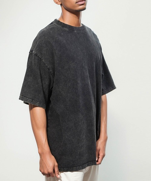 Cloudstyle(クラウドスタイル)の「【Cloudstyle】ストラテック クルーネック Tシャツ(Tシャツ/カットソー・メンズ・ネイビー/ダークグレー/ブラウン/ライム/ダークブラウン/ホワイト/ライトベージュ/ブラック/ブラック系その他/グレー/ライトブラウン・LARGE/MEDIUM/SMALL)」の18枚目の写真