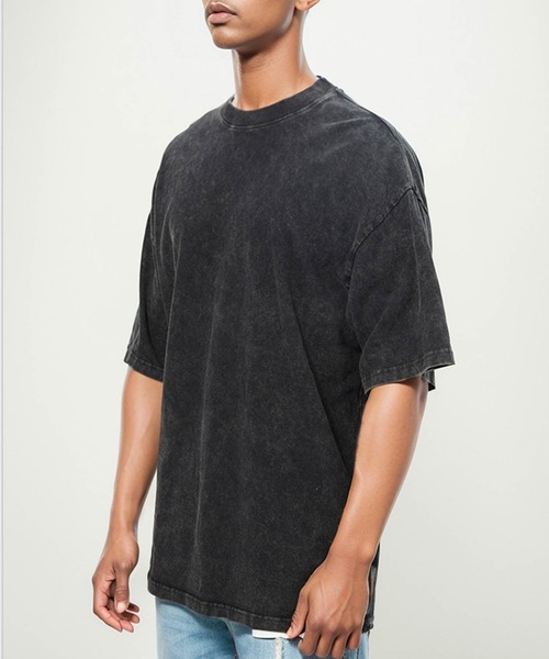 Cloudstyle(クラウドスタイル)の「【Cloudstyle】ストラテック クルーネック Tシャツ(Tシャツ/カットソー・メンズ・ネイビー/ダークグレー/ブラウン/ライム/ダークブラウン/ホワイト/ライトベージュ/ブラック/ブラック系その他/グレー/ライトブラウン・LARGE/MEDIUM/SMALL)」の19枚目の写真