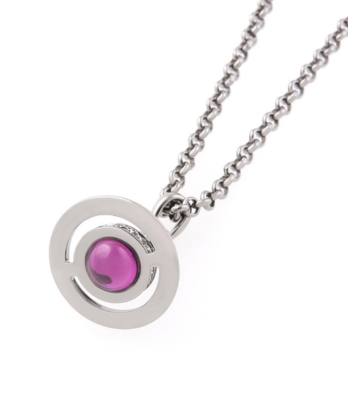 Vivienne Westwood MAN(ヴィヴィアンウエストウッドマン)の「“MAN. NEW PETITE ORB” ネックレス【249810 POPM】(ネックレス・メンズ・ガンメタ・FREE)」の2枚目の写真