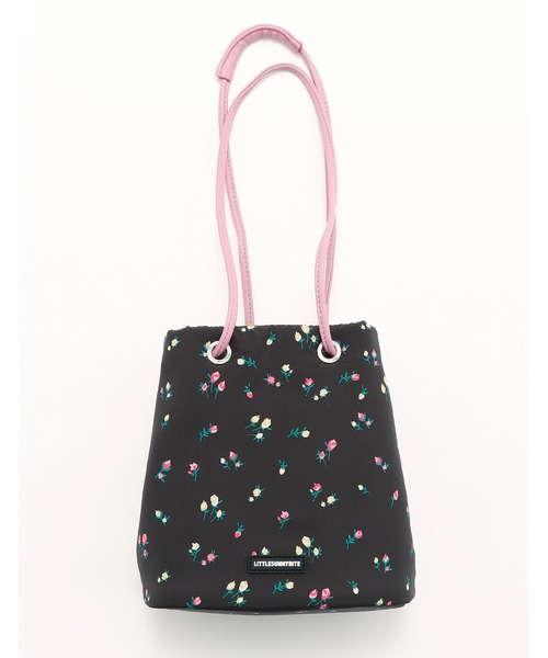 Little sunny bite(リトルサニーバイト)の「【8】【Little Sunny Bite】rose 2way mini bag(ハンドバッグ・レディース・ブラック/アイボリー/ピンク・FREE)」の13枚目の写真