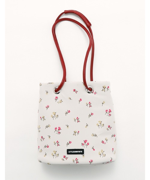 Little sunny bite(リトルサニーバイト)の「【8】【Little Sunny Bite】rose 2way mini bag(ハンドバッグ・レディース・ブラック/アイボリー/ピンク・FREE)」の8枚目の写真