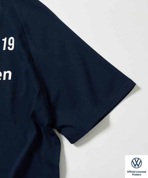 FREAK'S STORE(フリークスストア)の「限定展開 Volkswagen×FREAK'S STORE/フォルクスワーゲン 別注 ビッグシルエット ゲームシャツ クルーネックTEE(Tシャツ/カットソー・メンズ・ブラック/ホワイト/オフホワイト/ネイビー・SMALL/LARGE/MEDIUM)」の18枚目の写真