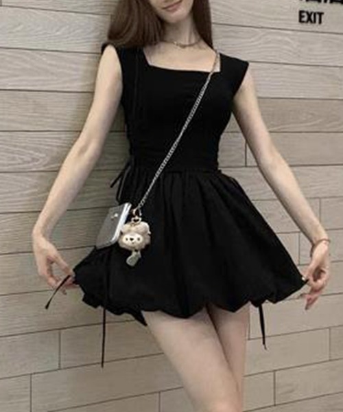 ENLIKE（エンリケ）の「ミニバルーンワンピ（ワンピース・レディース・ホワイト/ブラック・S/M）」の21枚目の写真